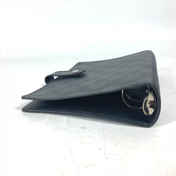 LOUIS VUITTON R20242 Damier Graphite Agenda MM stationery Notebook cover - Picture 3 of 14
